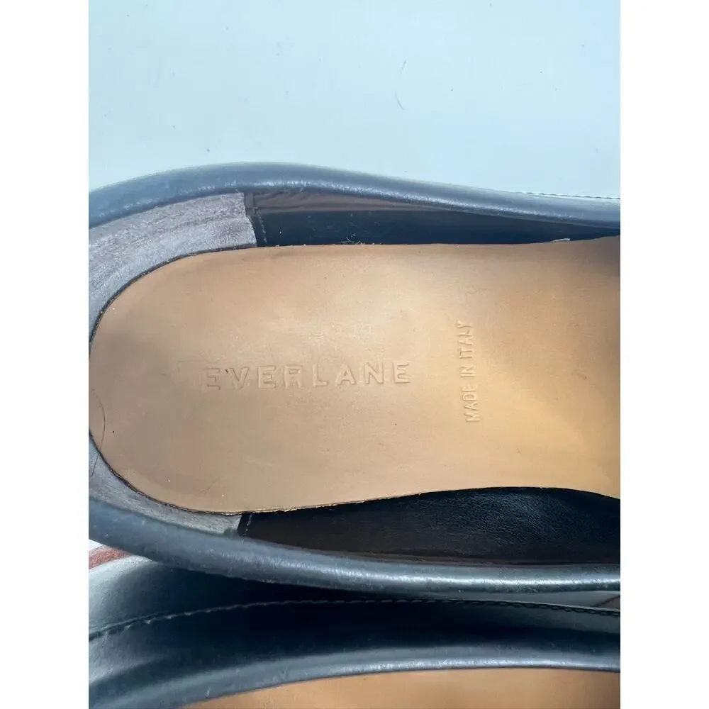 Everlane Modern Loafer‎ Leather Black Women's Sz. 6.5 Classic Contemporary